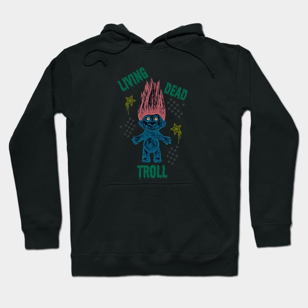 Living Dead Troll Hoodie by ARTWORKandBEYOND